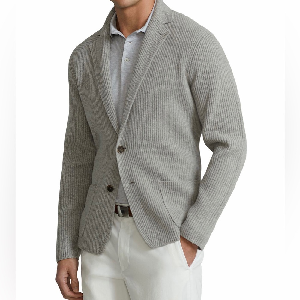 NWT POLO RALPH LAUREN Men’s Notch Lapel Cardigan